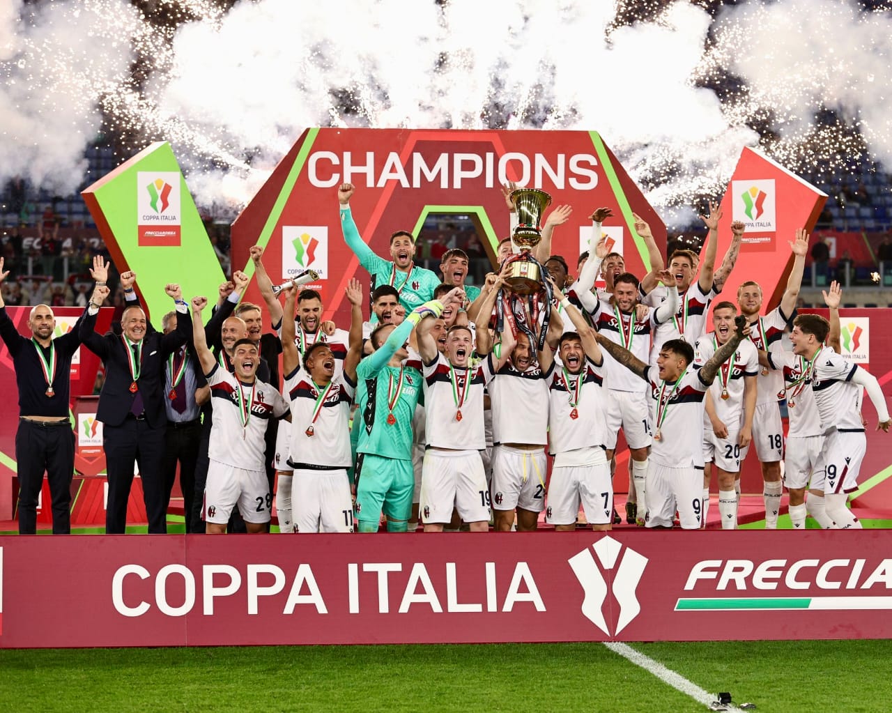 Bologna hace historia al vencer al Milan en la final de la Coppa Italia
