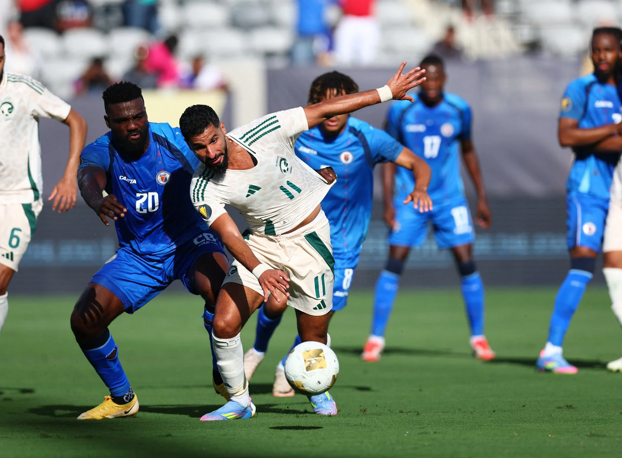 Arabia Saudita venció a Haití en su debut por Copa Oro