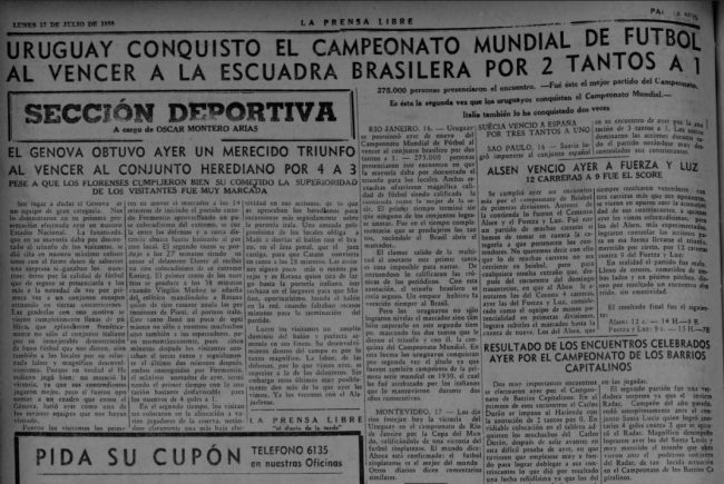 Maracanazo: 75 años del partido que hizo llorar a una nación