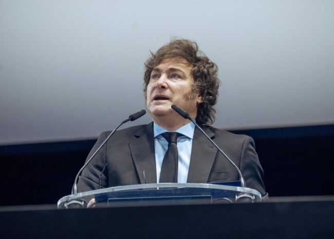 Javier Milei, presidente de Argentina.