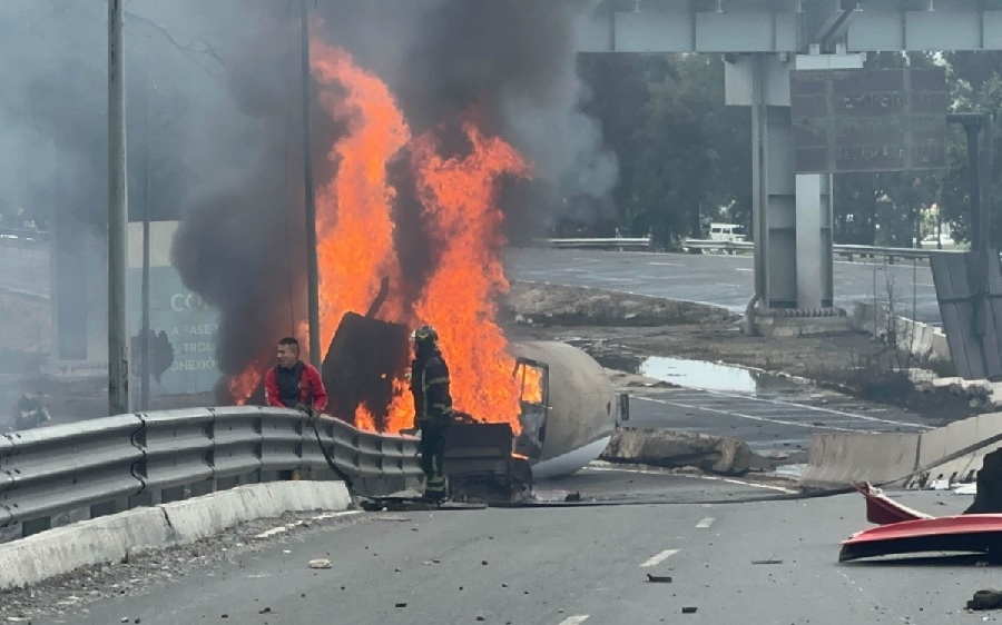 Explosión de camión de gas en México provoca muertos y heridos 