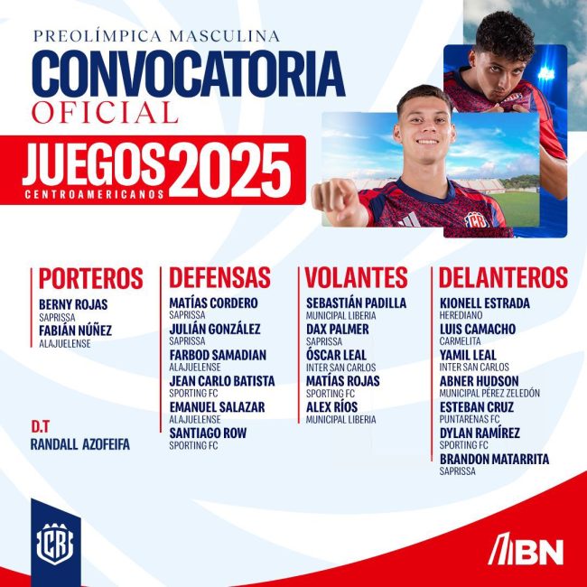 Convocatoria. Imagen: FCRF