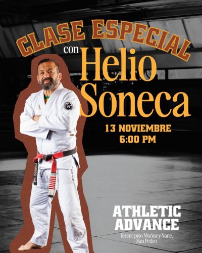 Seminario de Jiu-Jitsu brasileño con Helio “Soneca” Moreira