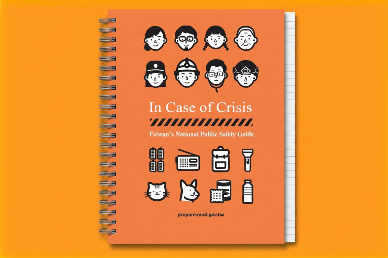 Taiwán lanza manual ante desastres naturales o invasión de China