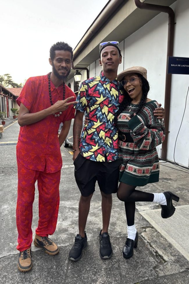 Mike Joseph, Otty Cht, Kurly Angel. Foto: Esteban Krumm.