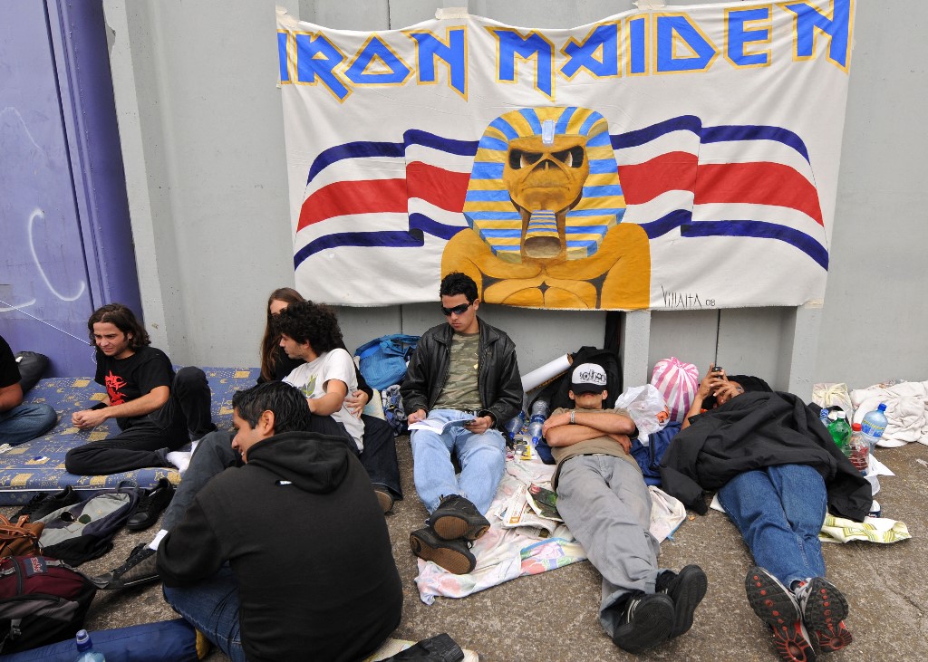 Entradas para concierto de Iron Maiden salen el 2 de febrero