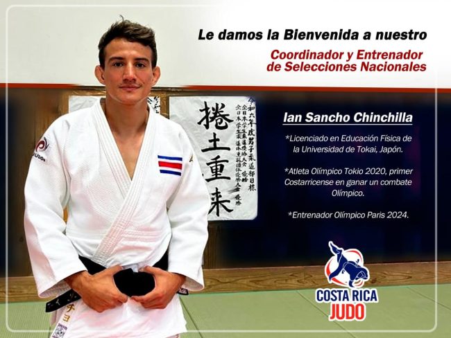 Ian Sancho. Fotografía / Facebook FECOJUDO