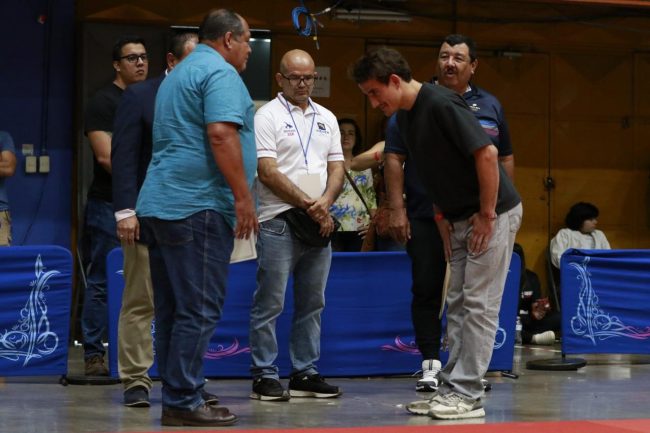 Ceremonia de ascenso de Ian Sancho al grado de 3er Dan (Sandan) de cinturón negro. Fotografía / Facebook FECOJUDO