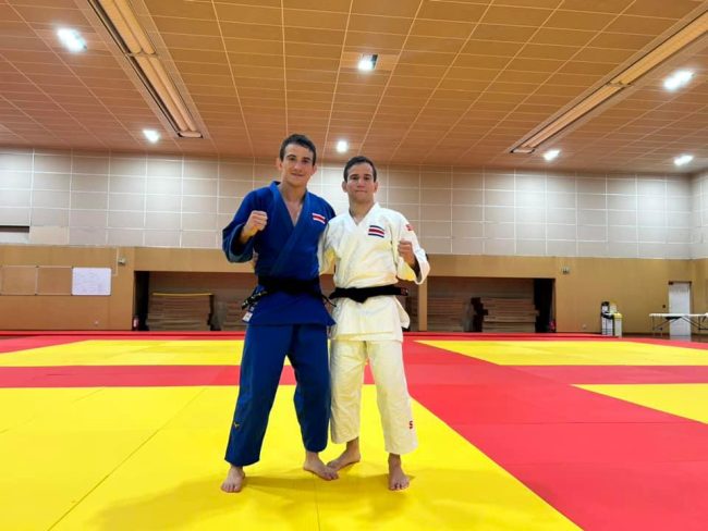 Hermanos Sancho, Village Olympique de Saint-Denis, Francia 2024. Fotografía / Facebook Ian Sancho