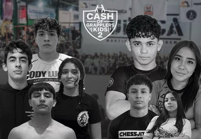Cash of Grapplers Kids 2: Torneo de Jiu-Jitsu brasileño infantil
