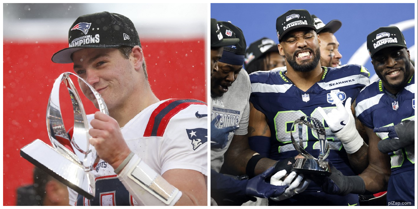 New England Patriots y Seattle Seahawks rumbo al Super Bowl LX
