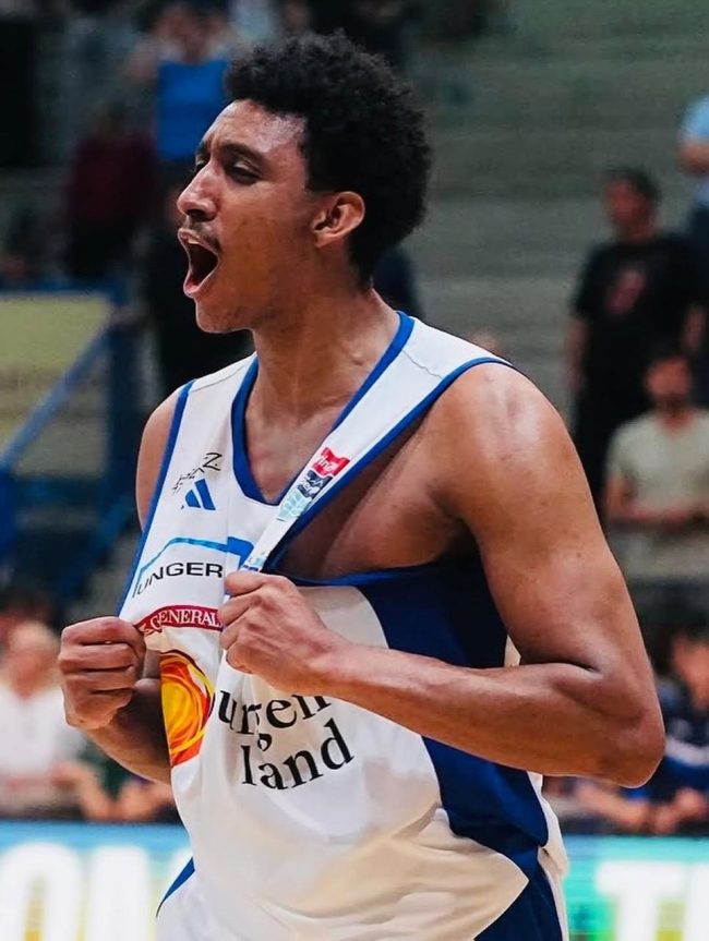 Ian Martínez / Unger Steel Gunners Oberwart. Fotografía: Instagram de Ian Martínez