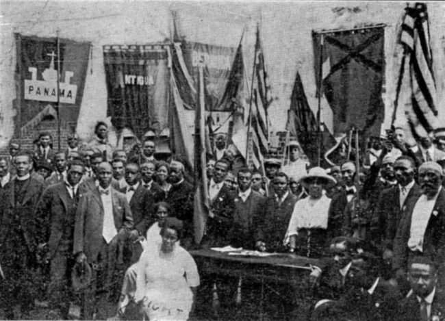 Primera Convención Internacional de los Pueblos Negros del Mundo 1920. Fuente: The Marcus Garvey and UNIA Papers Project, UCLA
