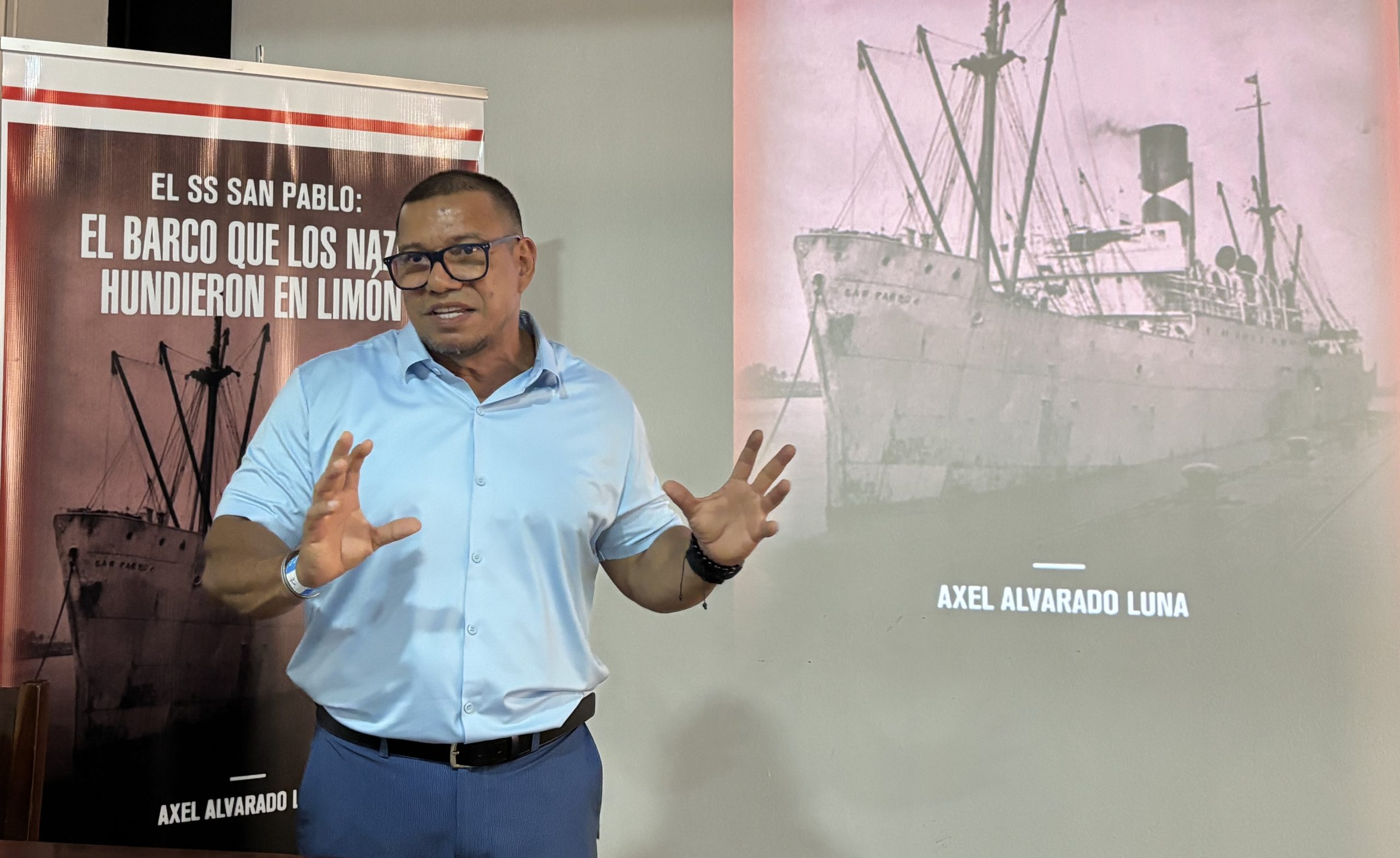 El barco que los nazis hundieron en Limón El barco que los nazis hundieron en Limón