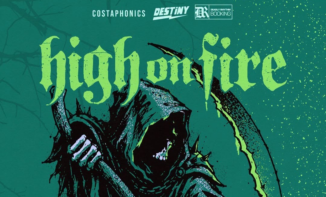 High on Fire encenderá Amón Solar High on Fire encenderá Amón Solar