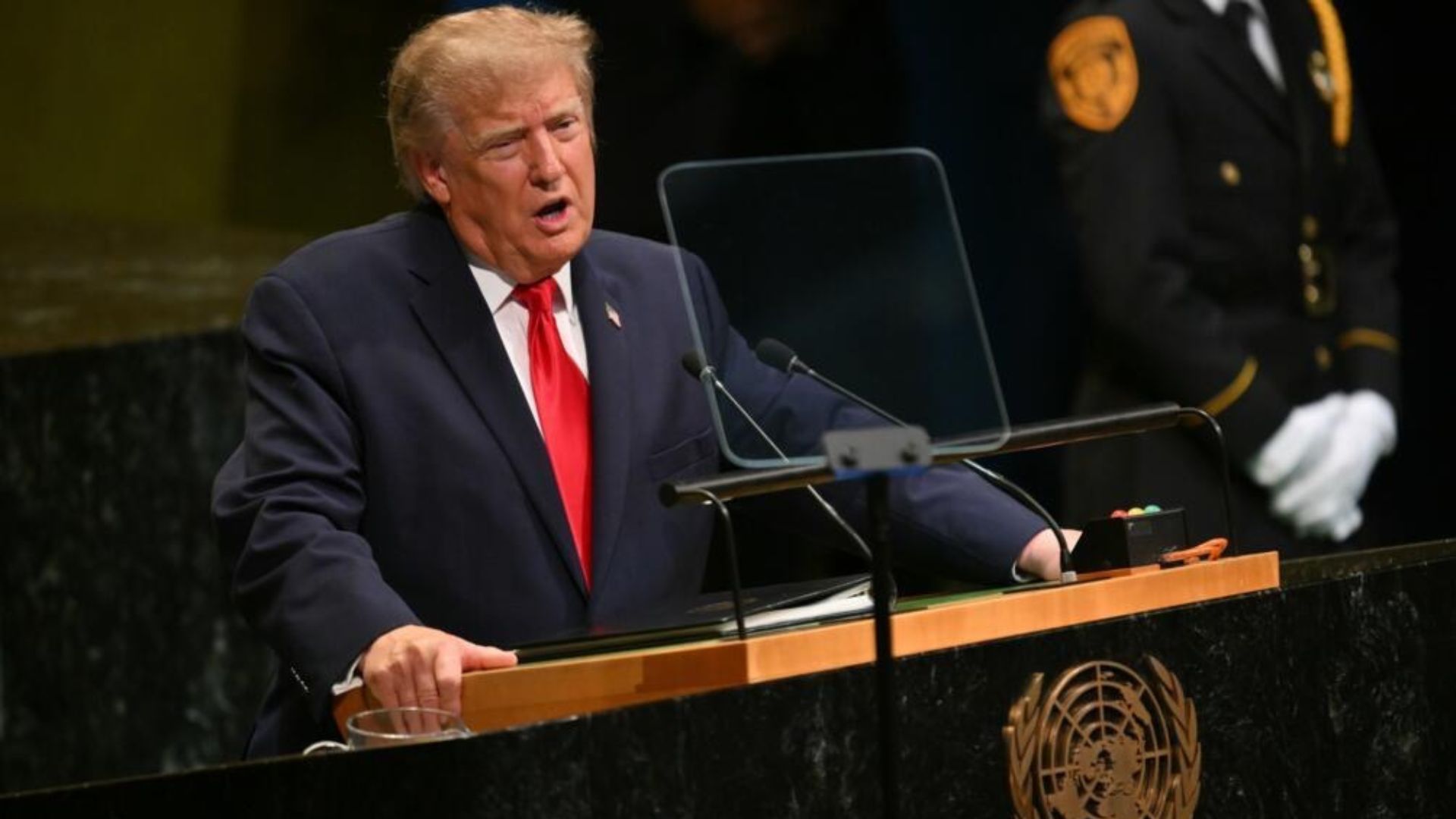 Donald Trump defiende sus acciones militares en la ONU