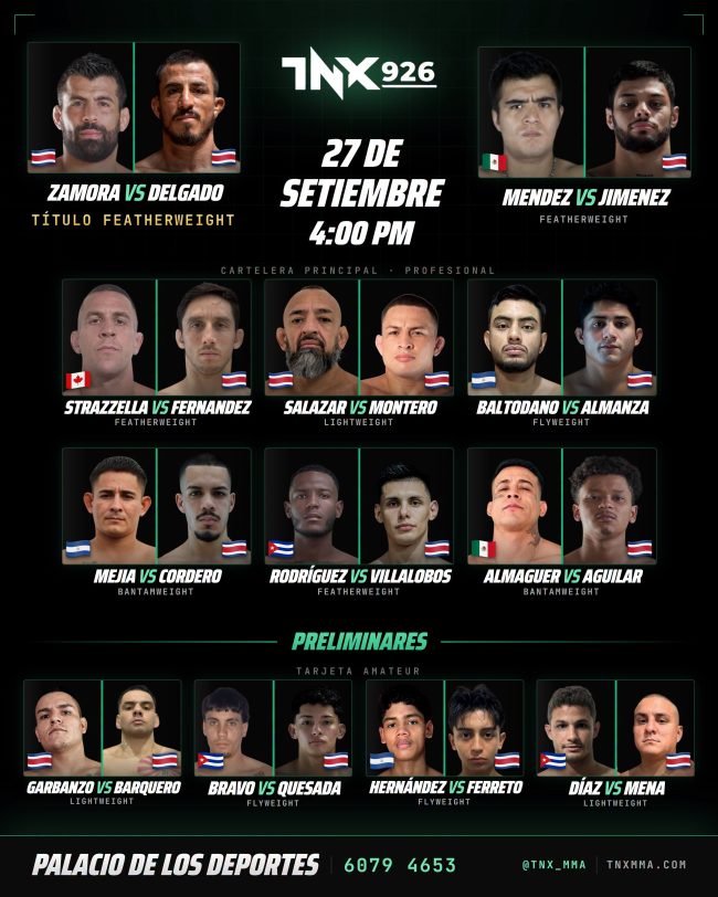 Cartelera TNX 926. Fotografía: www.facebook.com/tnxmma